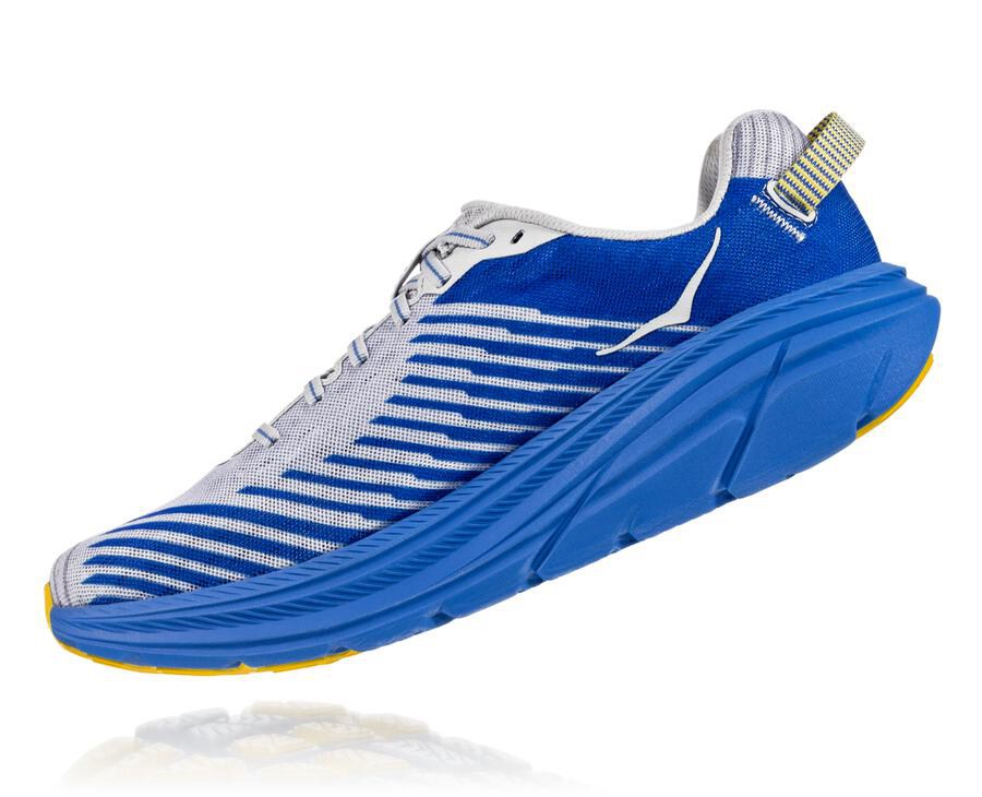 Zapatillas Running Hoka One One Hombre - Rincon - Gris/Azules - FST792465